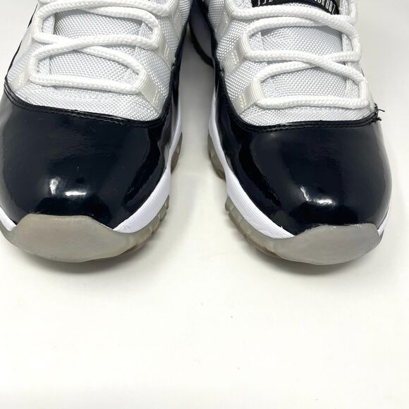 Nike Air Jordan 11 Concord Mens 11 Black Patent Leather Iconic Sneakers 2011 EUC - Picture 7 of 13